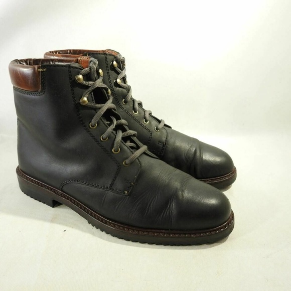 Cole Haan 6340 Size 8.5 M Black Boots Mens C3B B3 main image 6